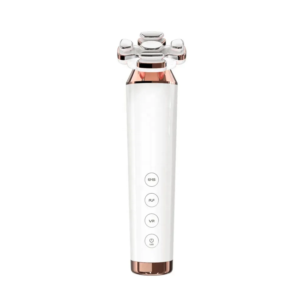 Home Use Led Light Therapy Face Care EMS RF Facial Skin Tightening Neck Lifting Beauty Device Face Massager