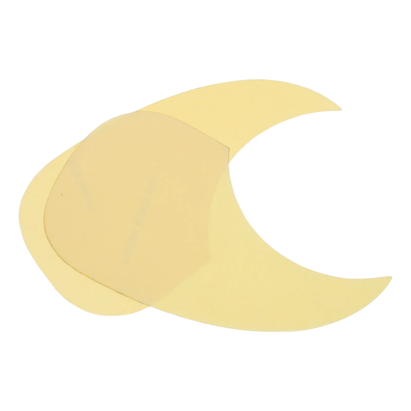 

2Pcs Clear Teardrop Guitar Pick Guards Transparent PVC Protective Film Acoustic Guitar Panel Protection Scratch Plate