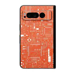 Colorful Skin For Pixel Fold 9 Pro XL Back Film Google 10pro Protective Decal Wrap Phone Soft Back Screen Protector