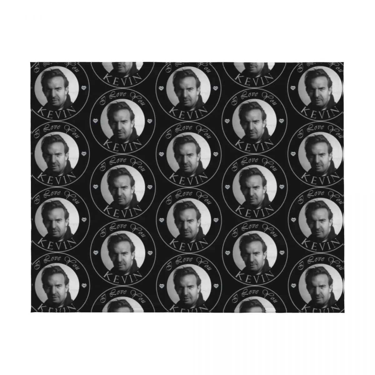 أنا أحبك كيفن رمي بطانية سرير مزخرف لحاف أريكة مزخرفة بطانيات متعددة الأغراض