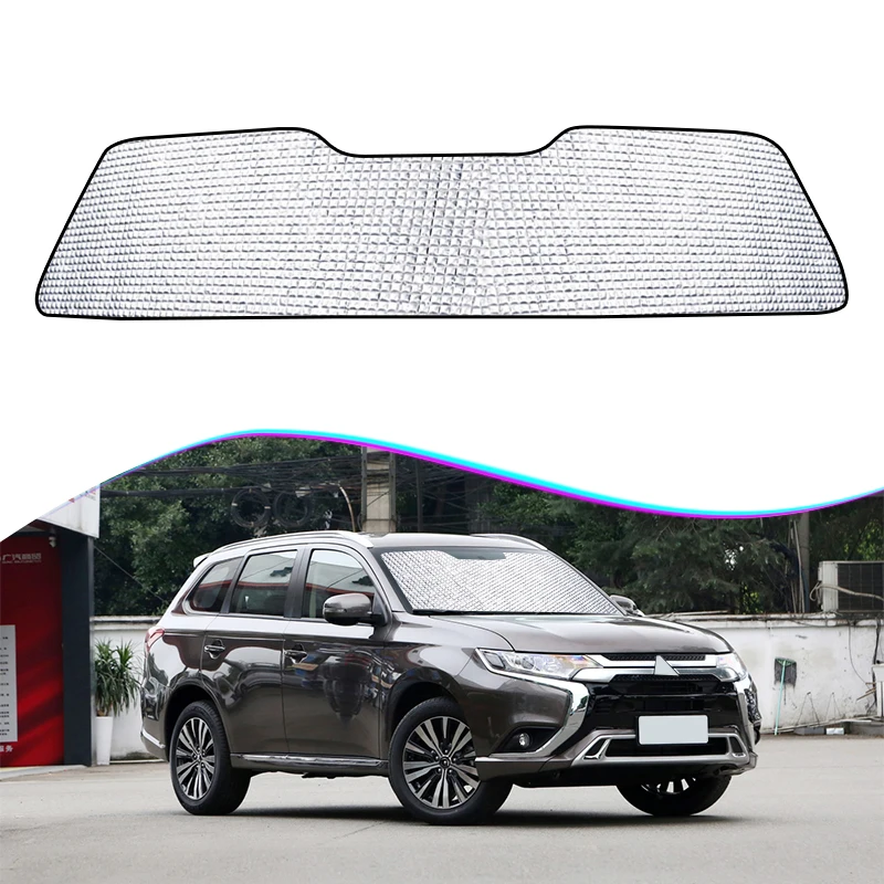 

For Mitsubishi Outlander 2013-2022 Car Sunshades UV Protection Curtain Sun Shade Visor Front Windshield Cover Protect Privacy