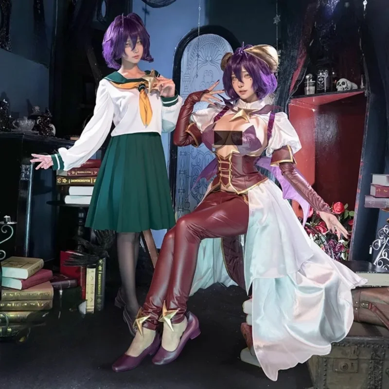 Magic Baiser Hiiragi Utena Cosplay Anime Costume Gushing Over Magical Girls Hiiragi Utena Combat Uniform Girls JK School Uniform