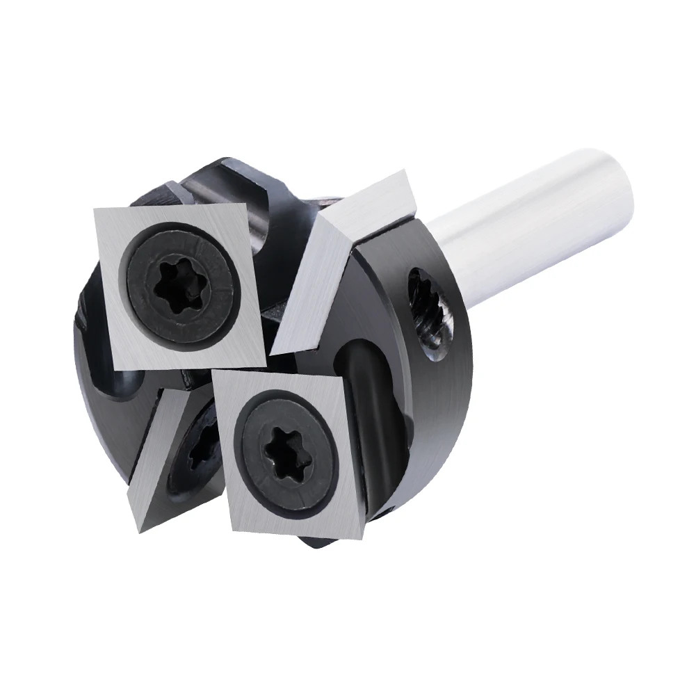 Imagem -06 - Xcan-router Bit para Madeira Planing e Fresa Carbide Insert mm Shank Cnc Spoilboard Surfacing Router Diâmetro 25.4 mm