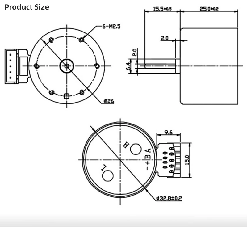 2026 Faradyi 6V 12V 12W 2400rpm 0.7A 0.78Nm 3000rpm Brush Brushless DC Micro Motor for Electric Tools and Electric Machines