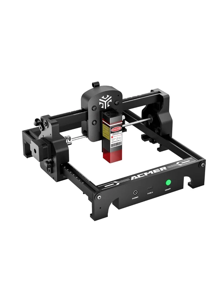 ACMER S1 Lasergraveermachine 2.5W/3.5W/6W Veelzijdige graveermachine voor hout, gelakt metaal en leer, geschikt voor hobbyisten en professionals - afbeelding 2