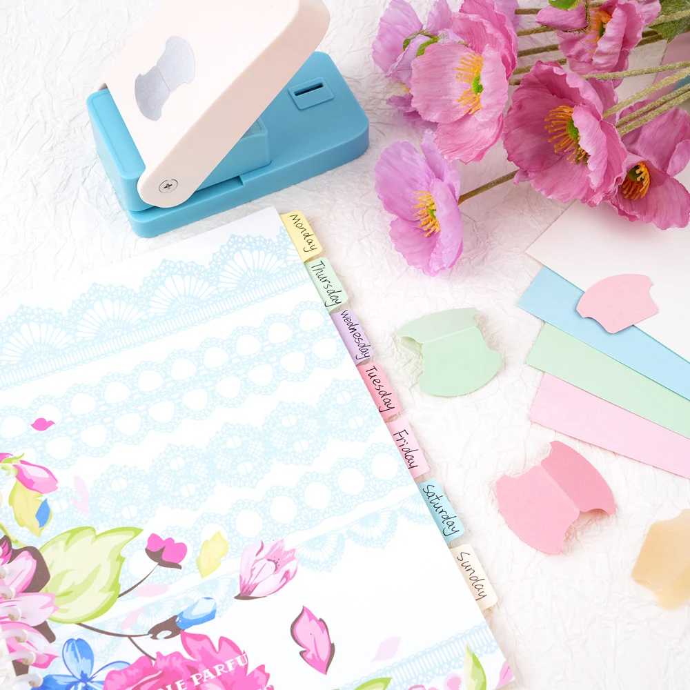 Whale-Tail Tab Paper Punch Artworks, crafts, and sewing supplies Cutting tools