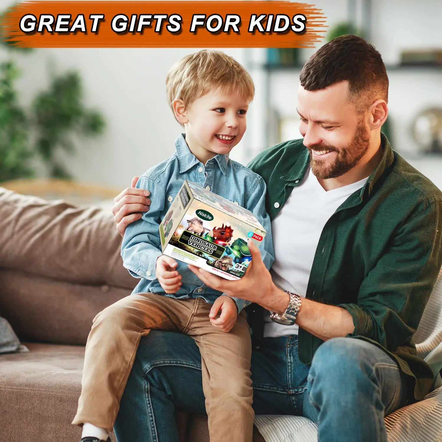 Elektrisch dinosaurusspeelgoed voor kinderen - Kindercadeaumodel voor interactieve spellen Dinosaurusmodel met dierenthema Autocadeau