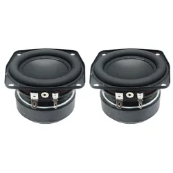 2Pcs 3 Inch 4 Ohm 30W-35W Subwoofer Speaker 77MM Bass Audio Woofer Bluetooth DIY Bookshelf Speakers Hifi Home Sound Theater