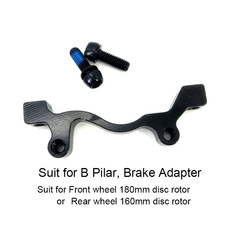 ZOOM Disc Brake Mounting Adapter Front F160/R140 Rear R160/F180 for All Disc Brake Caliper F203 R180 bike disc brake converter