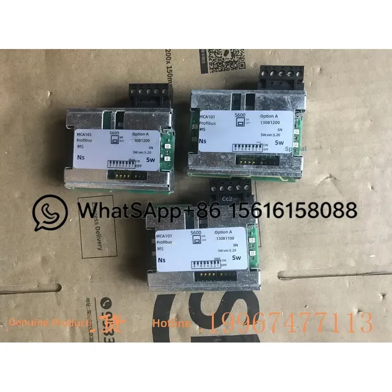 Danfoss Inverter DP Communication Module MCA101 130B1100 130B1200 VFD Frequency Converter Profibus Adapter Drive Control