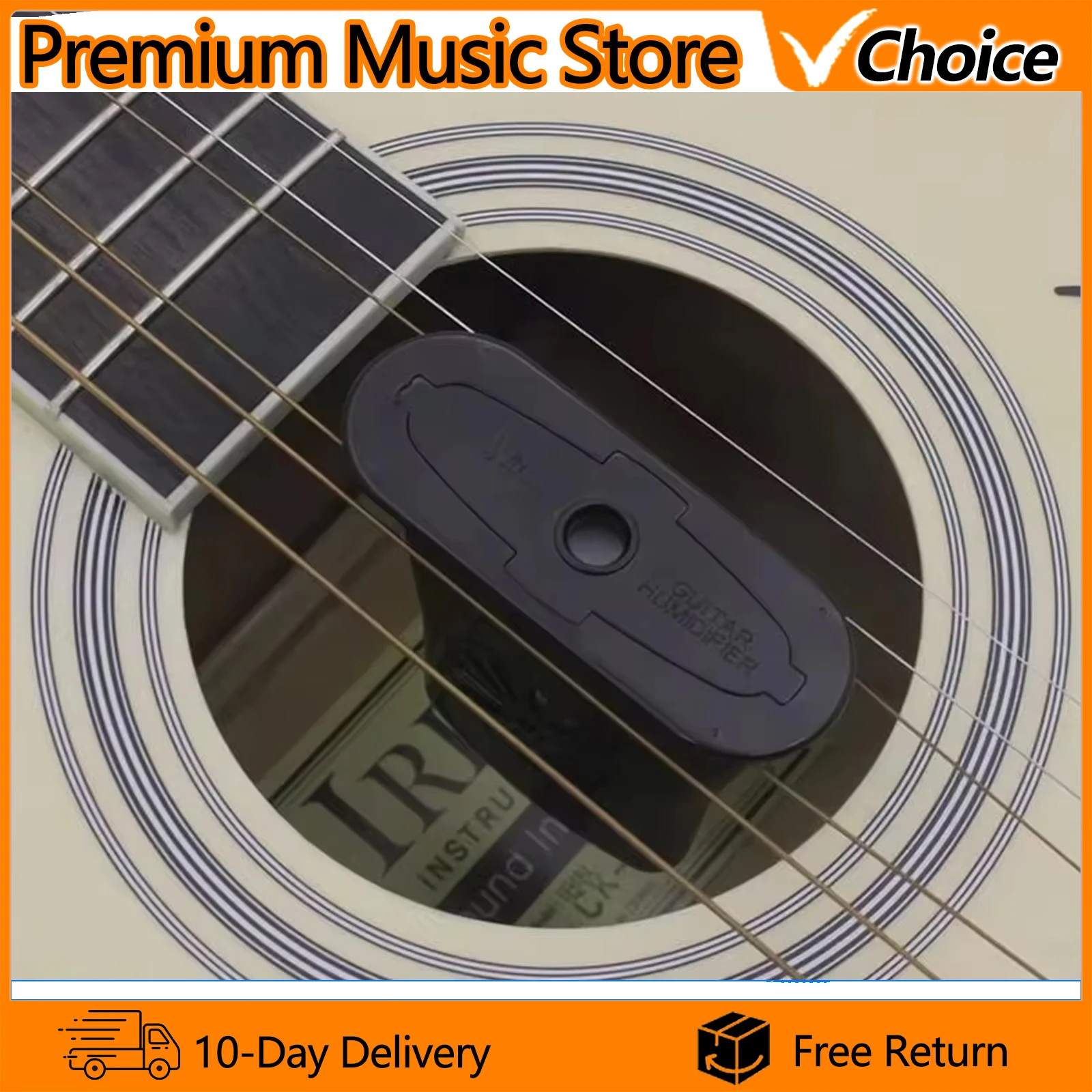 Guitar Sound Holes Humidifier Anti-drying Moisture Tank Portable Humidifier Professional Acoustic/Classical Guitar Accessories