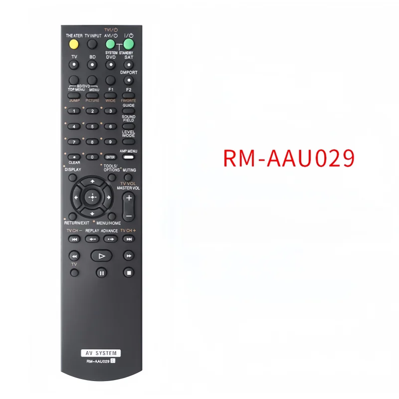 Applies to Replace RM-AAU106 RM-AAU107 Audio System Remote Control For Sony STR-DH720 STR-DH730 STR-DH830 TDM-iP30 AV System