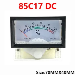 85C17 Ammeter dial indicator 100% amplitude meter ultrasonic lace machine mask machine spot welding machine mechanical meter