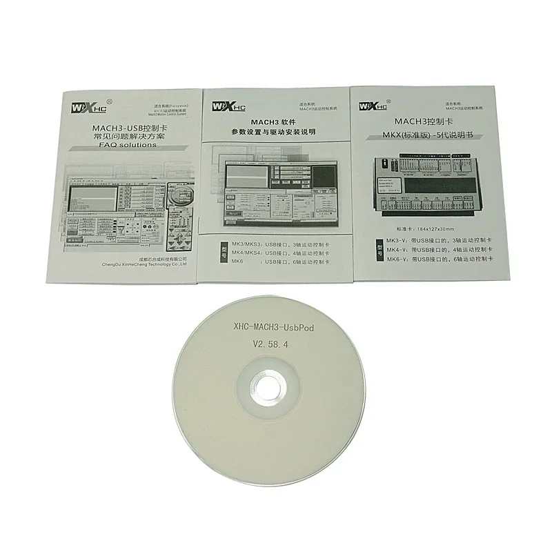 Scheda driver di controllo del movimento CNC 3/4/6 assi 2000KHz Mach3 Mach4 Scheda breakout Porta USB e Ethernet per controller macchina CNC