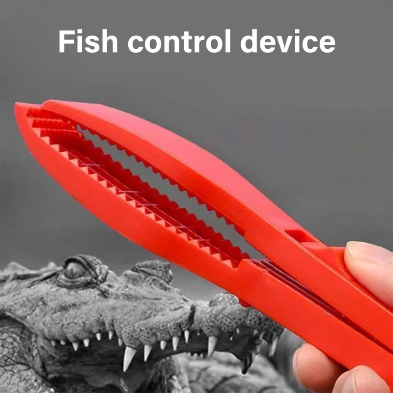 Fish Control Clamp Holder Fish Control Forceps Plastic Fishing Pliers Catcher Fishing Tackle for Most Freshwater Fish