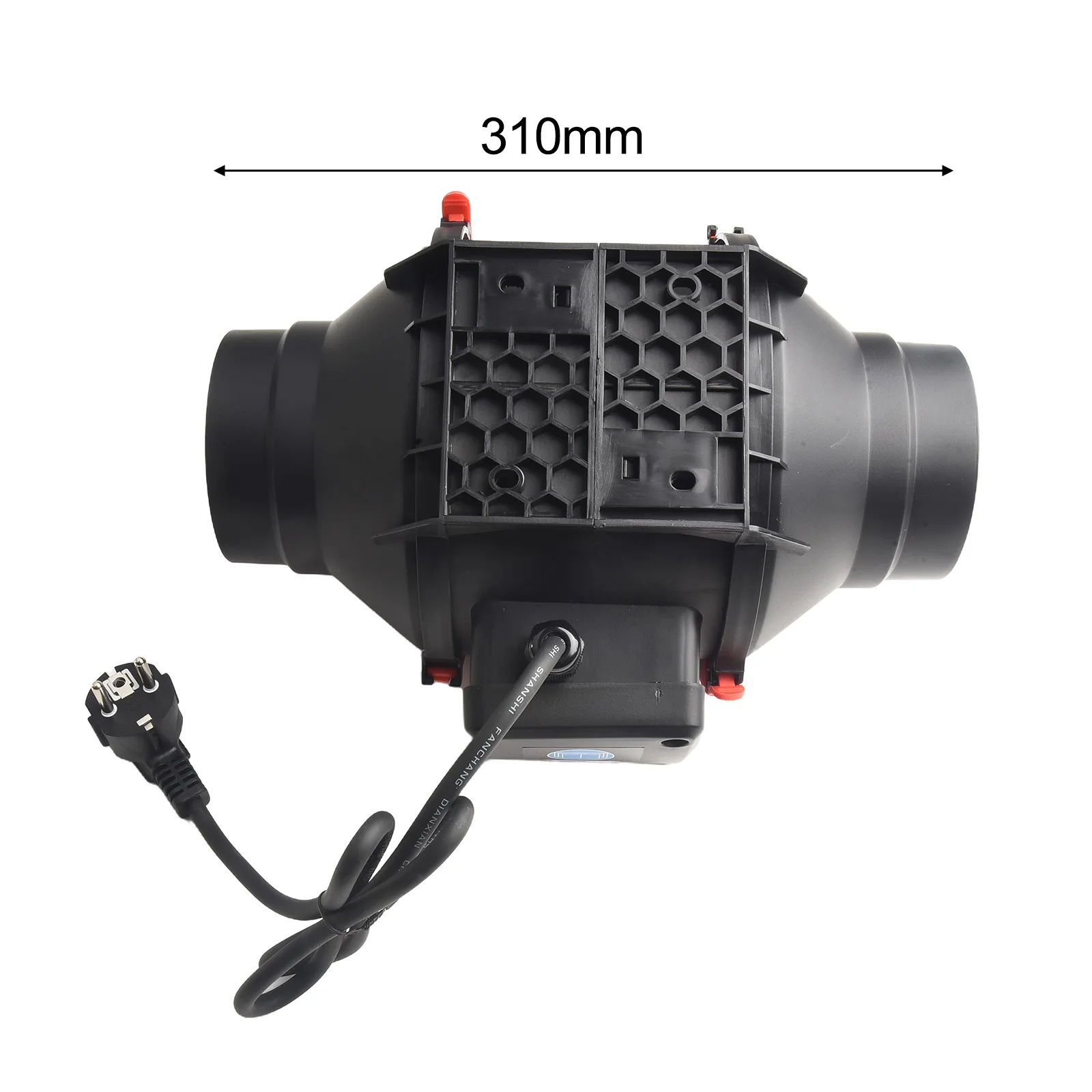 High Performance 100mm Inline Duct Extractor Fan with Variable Speed Control Flue Fan for Optimal Air Circulation