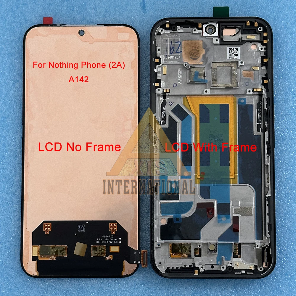 6.55''Original OLED For Nothing Phone (1) A063 /CMF Phone 1LCD Display Screen Frame+Touch For Nothing Phone 2 A065/(2A) A142