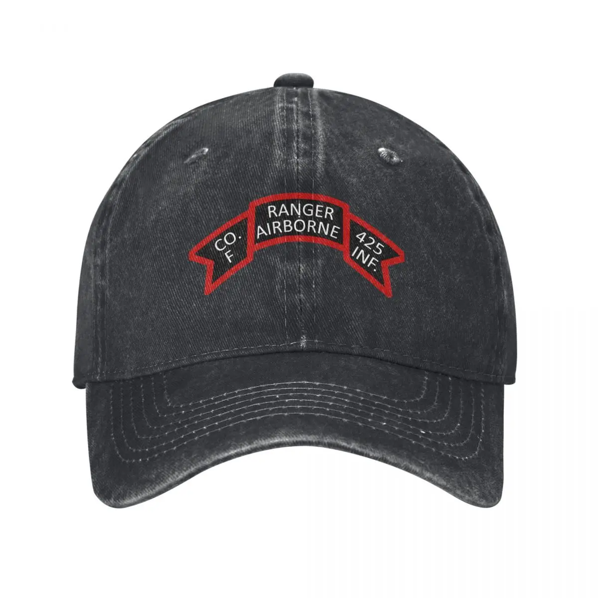 Company F (Ranger) 425th Infantry - Michigan National Guard (US Army - Historical) Baseball Cap summer hat For Women 2025 Men's