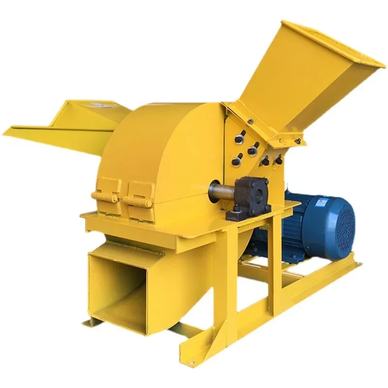 farm equipment strong coconut husk grinding machine grape grain tree branch waste wood crusher shredder