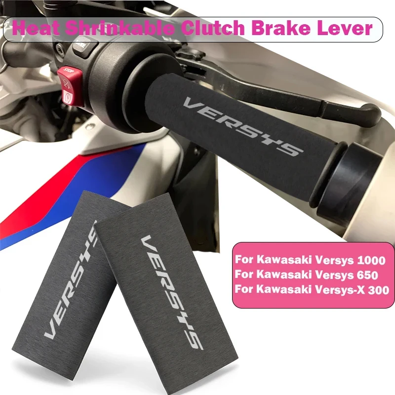 

Для Kawasaki Versys1000 Versys650 Versys X300 мотоциклетные термоусадочные ручки на руль, чехол для тормозного рычага сцепления, перчатки
