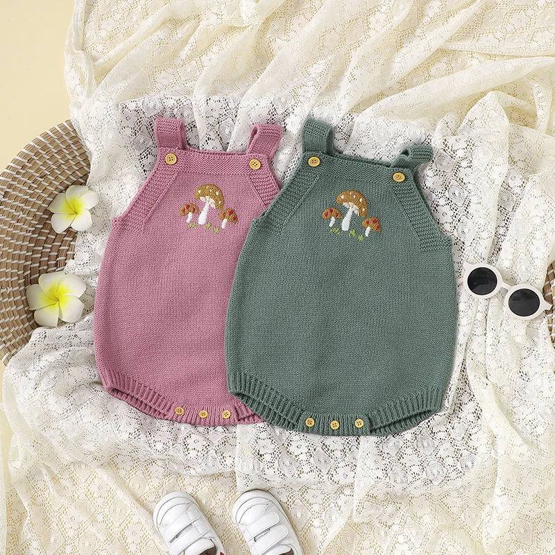 Baby Boys Girls Bodysuits Spring Fall Sleeveless Outerwear Newborn Infant Unisex Body 0-18m Toddler Jumpsuits Clothes One Pieces