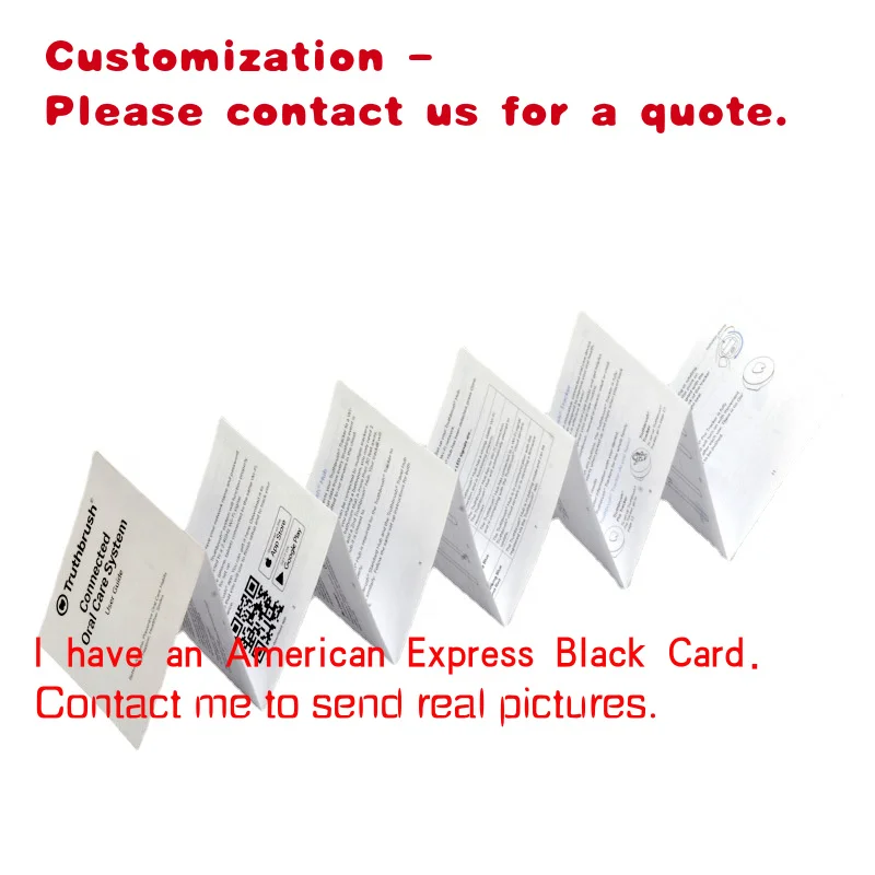 

custom.Tri Fold Brochure Folding Leaflet Brochure Installation Manual of Smooth Waterproof Products Cmyk Business Fashion Magazi