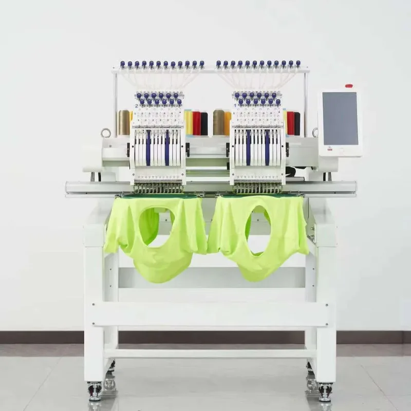 Factory Direct Sale Embroidery Machine Reliable Precision Business Equipment Manufacturer Memory Digital Shoes Clothing Cost