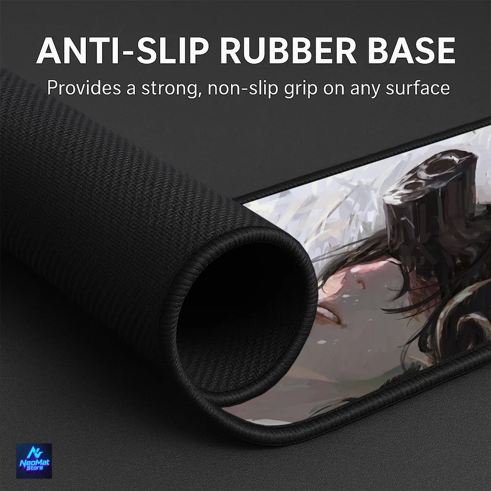 لوحة ماوس أنيمي آكي هاياكاوا بالمنشار رجل Maousepad لوحة ماوس ألعاب كبيرة 90x40 ألعاب الديكور إعداد وسادة مكتب المطاط Deskmat