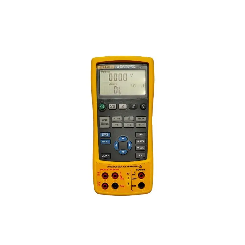 For 725 726 Multifunction Process Calibrator 30V 0.02% Accuracy IP65 Protection AA Battery