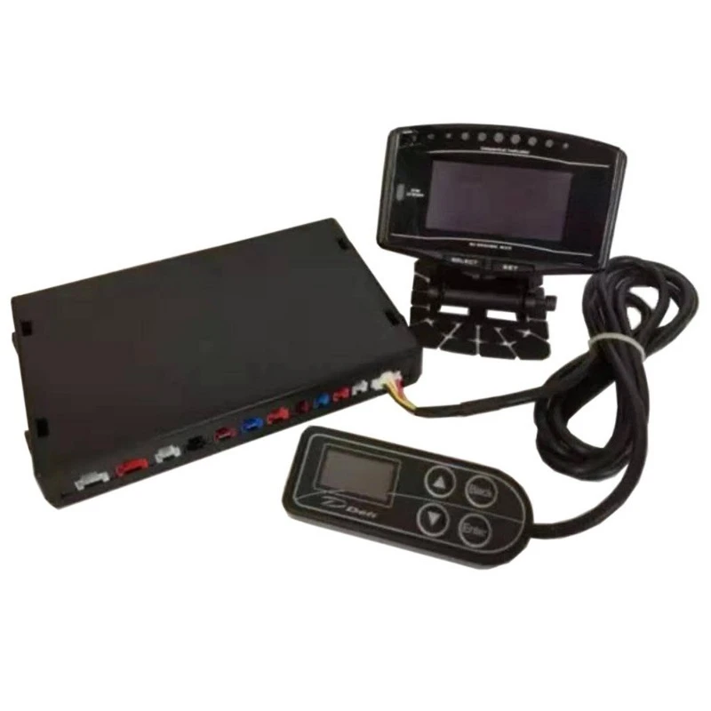 LCD speed meter, ten-in-one multi-function car modified color meter