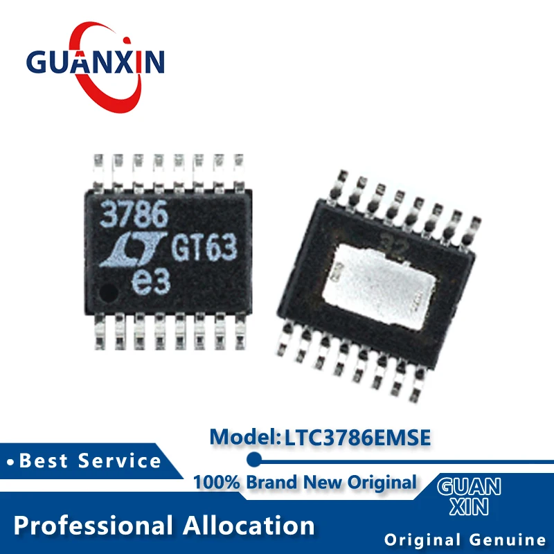 

100% New Electronic LTC3786EMSE Marking 3786 TSSOP-16 LTC3786