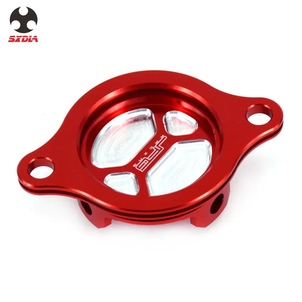 Motorcycle CNC Aluminum Oil Filter Cap Cover For Honda CRF 450 450R 2002-2008 450X 2011 2012 2013 2014 2015 2016 2017 Dirt Bike