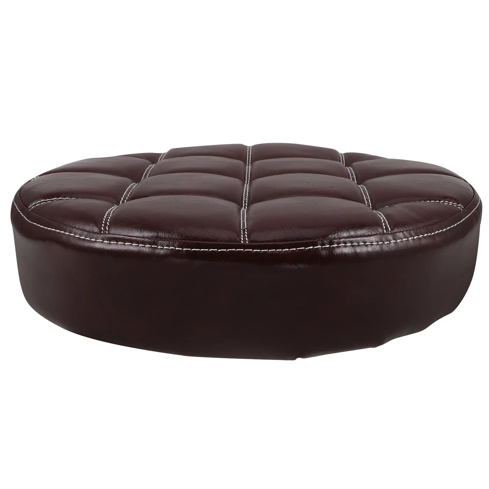 round-bar-stool-seat-replacement-cushion-comfortable-pu-foam-padding-stable-non-slip-base-modern-design-easy-clean-surface