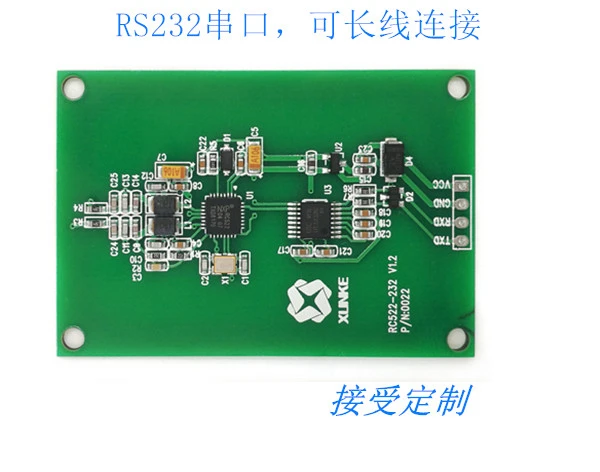 

Rc522 RFID Read / Write Card Module Directly Sold by Manufacturer | IC Card RF Induction 13.56MHz | RS232 Serial Port