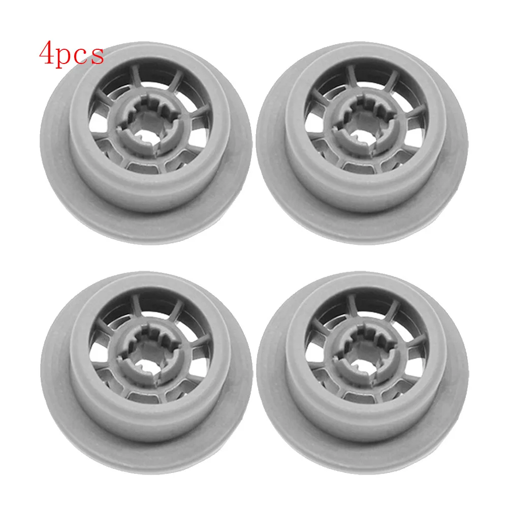 

4Pcs Dishwasher Lower Rack Basket Dishrack Wheel Roller Axle Stud Kit Assembly 165314 Fit for Bosch Replacement