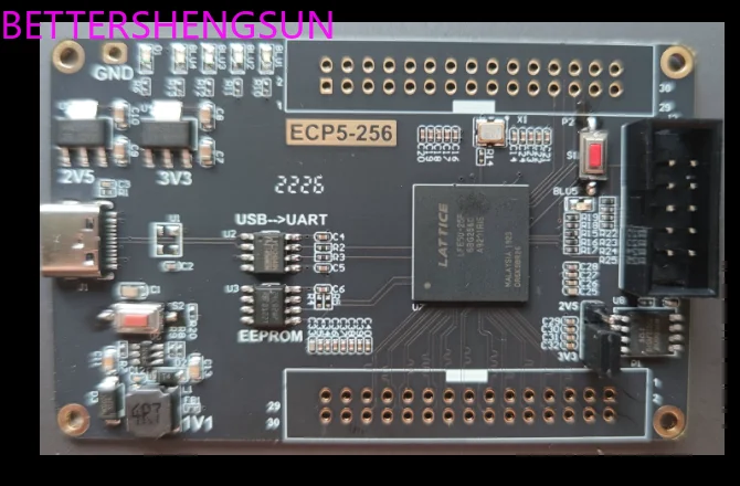 

LFE5UM5G-25F-EVN ECP5 LFE5U-25F-6BG256C FPGA макетная плата