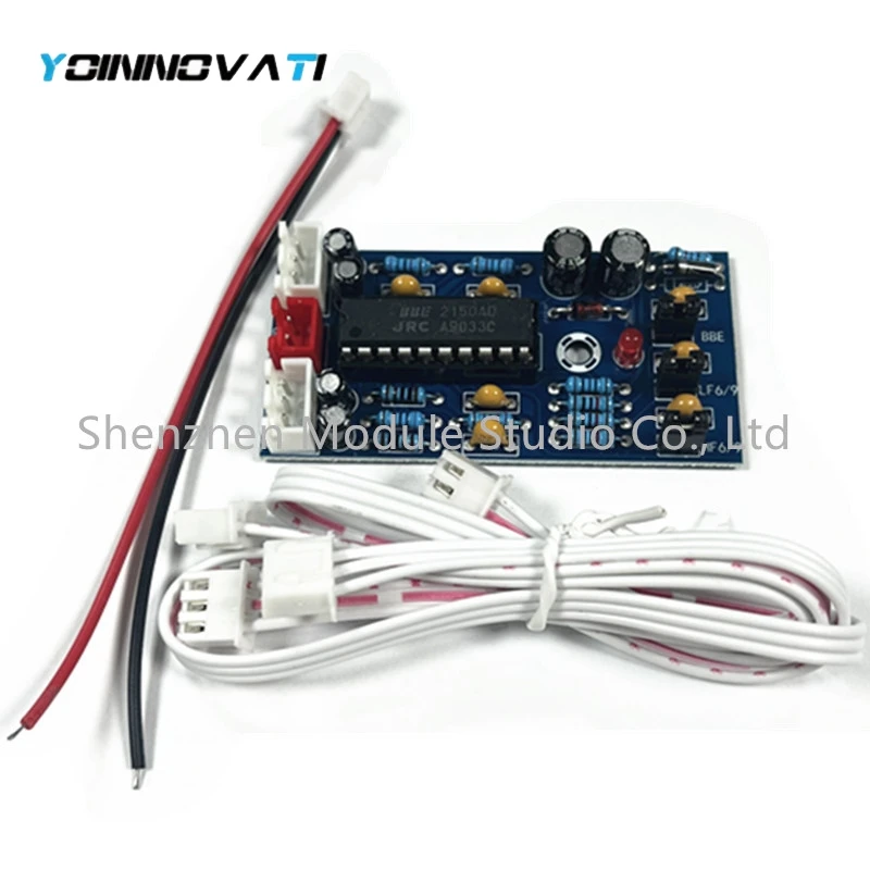 YT 1pcs XH-A904 BBE2150 Sound Effect Pre-board Tuning Board Subwoofer Amplifier Board DC 9-18V