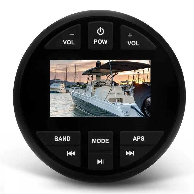 Yacht RV waterproof Bluetooth, marine radio, motorcycle USB MP3 control audio playback