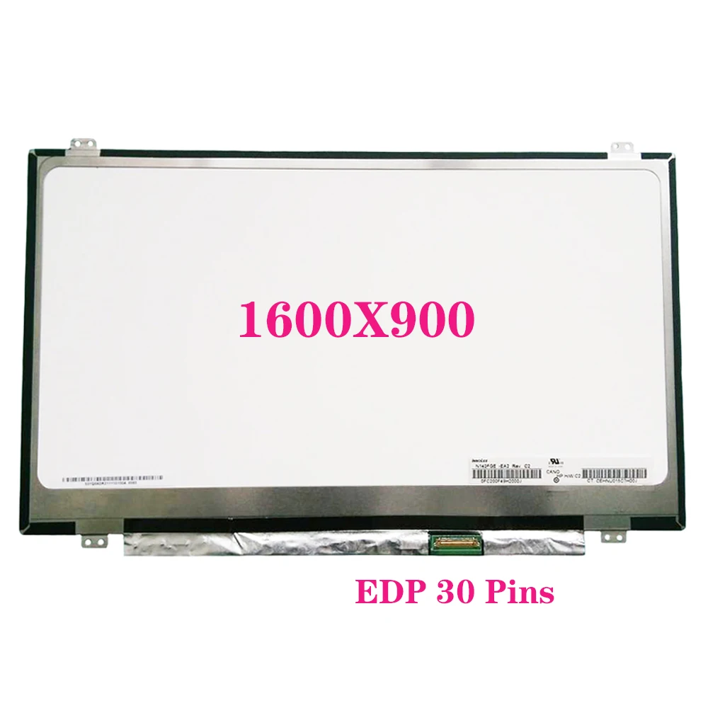 

N140FGE-EA2 LP140WD2-TPB1 LTN140KT13 Display Panel For Thinkpad T440 T450S S3-S431 S440 EDP 30 Pins HD+ Laptop LCD Screen