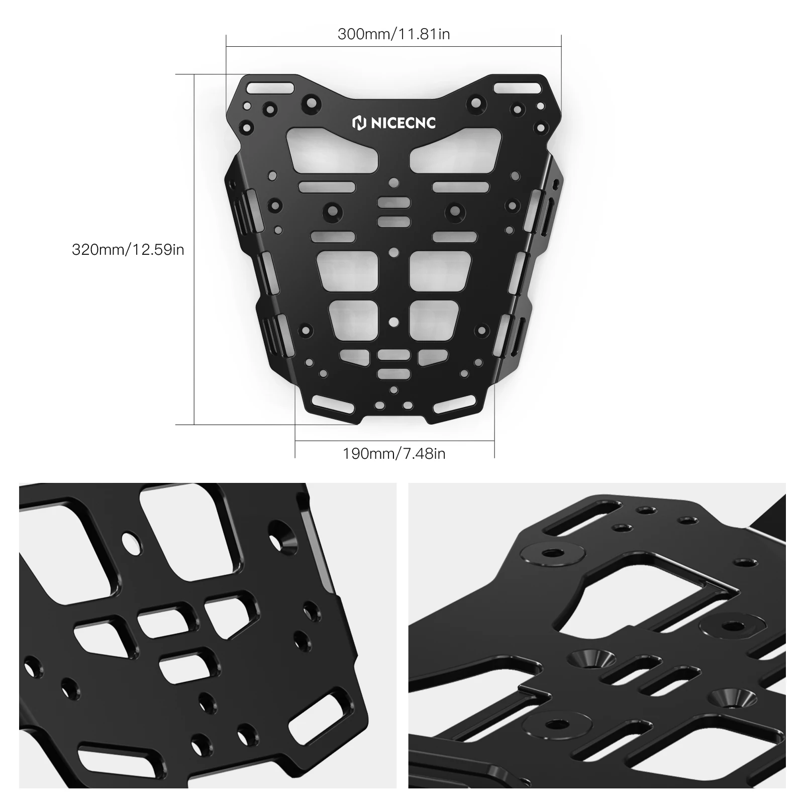 For KTM 790 890 Adventure 2019-2024 Motorcycle Rear Luggage Rack Kit For KTM 790 Adventure 890 Adventure 2024 2023 2022 2021