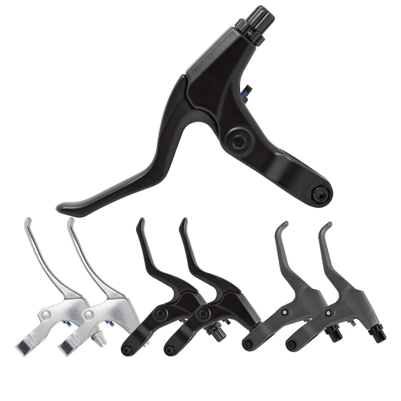 Levier de frein de vélo CNC, poignée de frein de vélo mécanique, pièce d'accessoires de cyclisme pliants en aluminium vtt