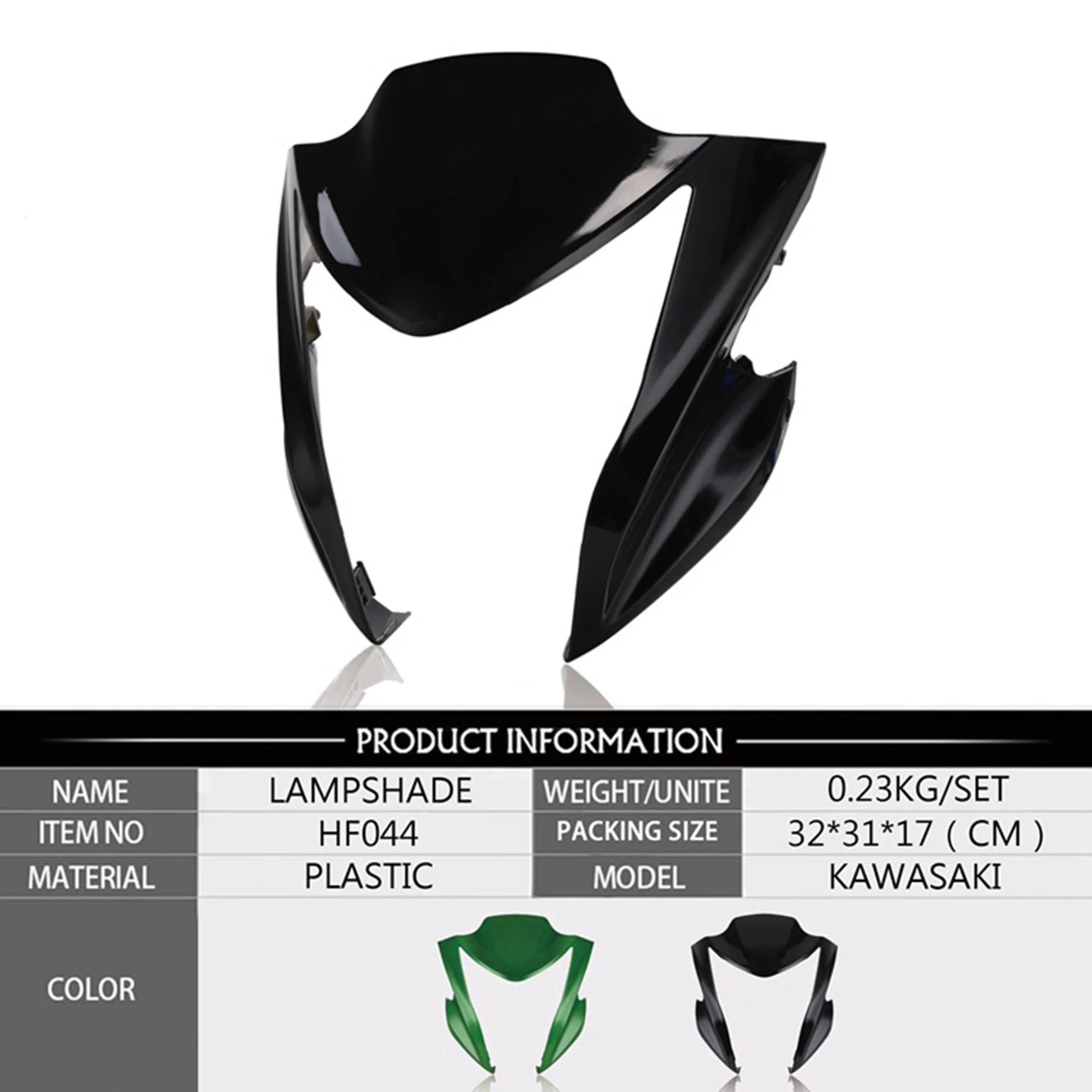 Motorcycle Front Headlight Front Upper Fairing Stay Bracket For Kawasaki ER6N 2012-2016-X59A