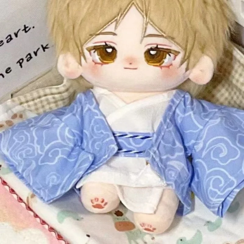 Anime Natsume Takashi Natsume's Book of Friends  20cm Nude Body Plush Doll Toys Soft Stuffed Plushie a6826