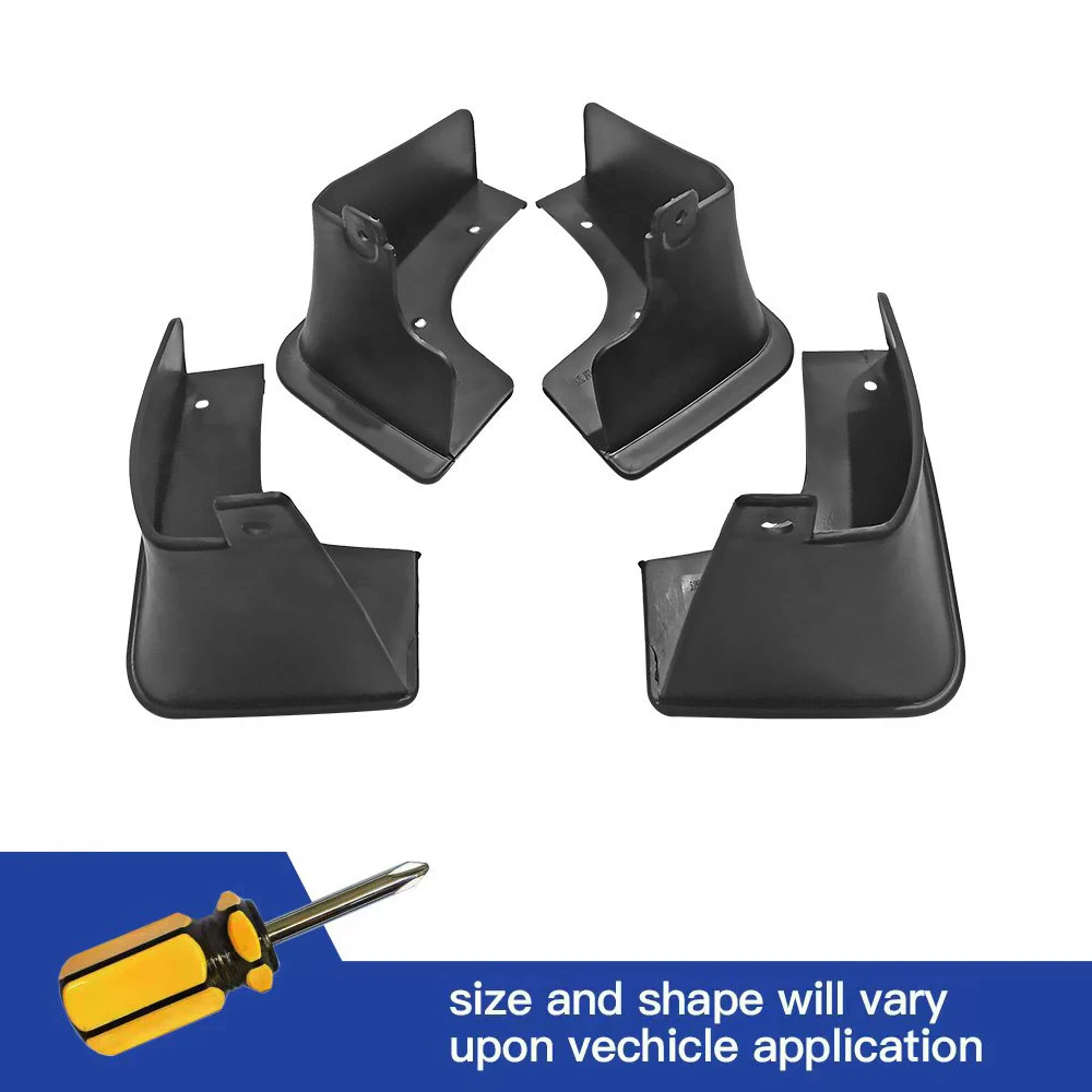 

4Pcs Front & Rear Mud Flaps Splash Guards Mudguards Black Fit For Nissan Altima 2004 2005 2006 2007 2008 2009 2010 2011 2012