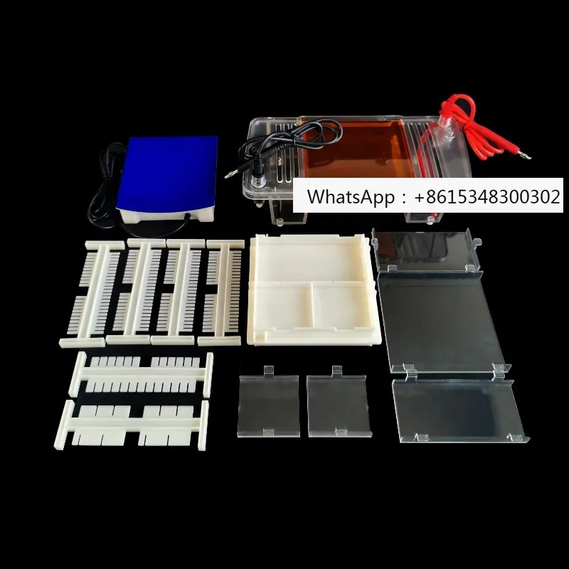 Integrated horizontal system of gel electrophoresis system, with blue light viscometer SVL-2 OEM