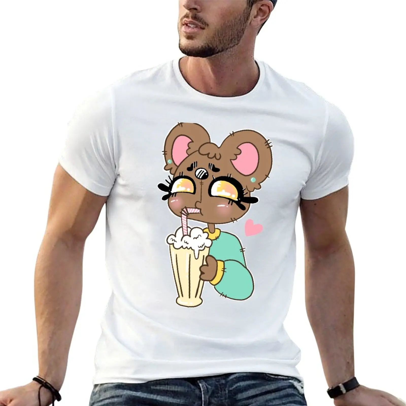 Milkshake Love T-Shirt Holiday Party Tee Shirt