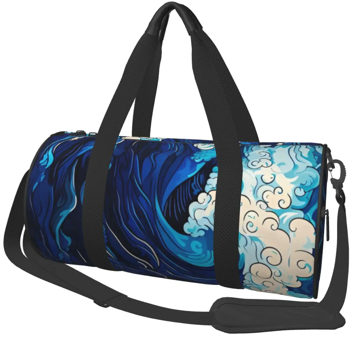 

The Great Wave Of Kanagawa Gym Bag Портативные спортивные сумки Большая вместительная дизайнерская сумка для плавания Симпатичная сумка для фитнеса для мужчин и женщин