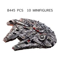 75192 05132 In stock The Large Millennium Ship Falcon Building Blocksr bricks Compatible  Birthday bricks Christmas Gifts Toys