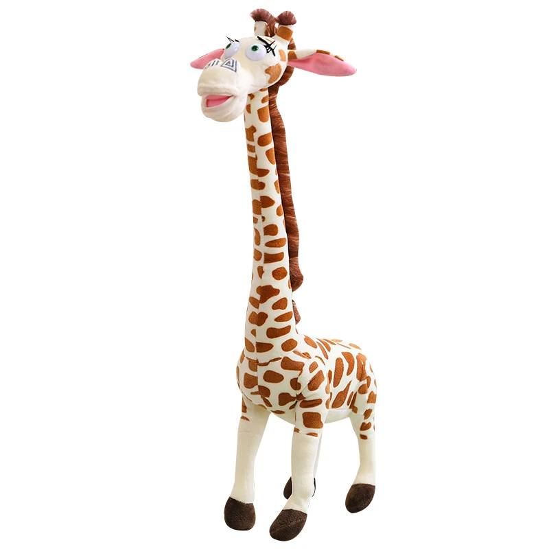 35-120cm Kawaii Simulation Giraffe Soft Stuffed Lifelike Wild Animals Soft Doll Home Decor RoomOrnament Birthday Gift