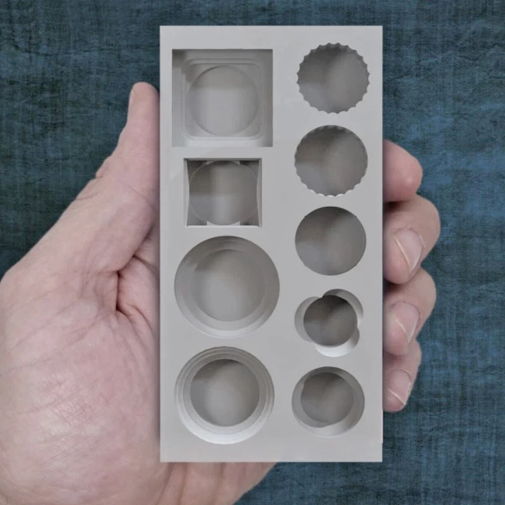 Roman Column Silicone Mould Fence Column Assembly Mold Fondant Cake Decorating Chocolate Sugarcraft Tool DIY Resin Polymer